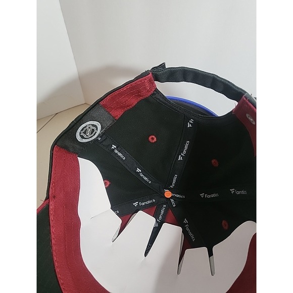 Fanatics Phoenix Coyotes Hat Cap Adjustable Strapback NHL  New Red Pack Pride - Picture 6 of 7